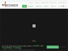 Tablet Screenshot of digitakes.com